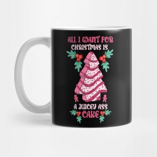 Merry Christmas Cake Mug